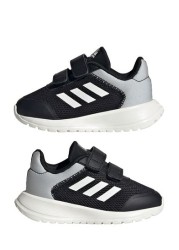 adidas Tensaur Run Infant Black Strap Trainers