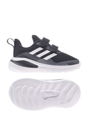 adidas Boys Black FortaRun Infant Strap Trainers