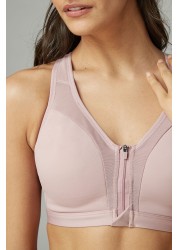 Next Active Sports High Impact Zip Front Bra