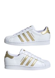 حذاء رياضي أبيض Superstar من adidas Originals