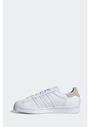 adidas Womens White Superstar Trainers