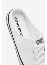 Converse White Dainty Mules