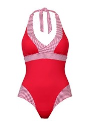 Pour Moi Positano Removable Cup Halter Control Swimsuit