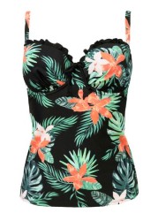 Pour Moi Miami Brights Underwired Lightly Padded Tankini