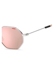 HUGO Pink Hexagonal Sunglasses