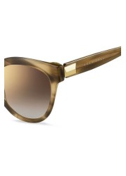 BOSS Brown Round Sunglasses