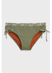 White Stuff Green Ruby Sunbather Swim Bottoms