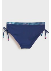 White Stuff Blue Ruby Sunbather Swim Bottoms