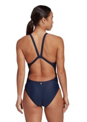 adidas Navy Blue 3 Stripe Swimsuit