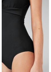 Speedo® Black Brigitte One Piece