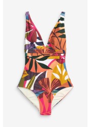 Plunge Tummy Control Swimsuit