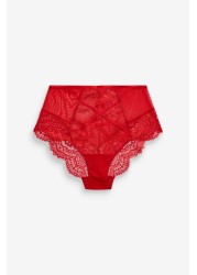 Lace Knickers High Rise