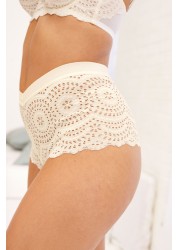 Broderie Lace Knickers Midi