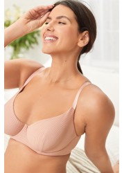 DD+ Rib & Cotton Balcony Bras 3 Pack