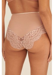 Tummy Control Lace Knickers 2 Pack