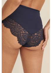 Tummy Control Lace Knickers 2 Pack