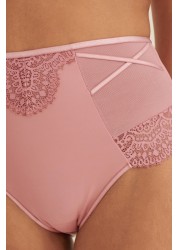 Tummy Control Lace Knickers 2 Pack