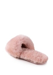 Just Sheepskin Lily Open Toe Slider Slipper