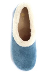 Pavers Blue Ladies Full Slippers