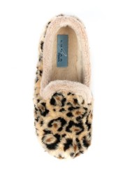 Lunar Beige Samba Ocelot Full Slippers