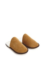 Celtic & Co. Natural Sheepskin Scuffs