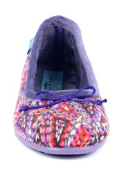 Lunar Purple Pump Slippers