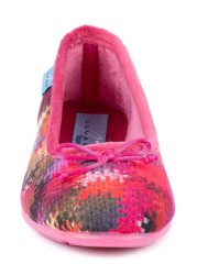 Lunar Pink Brimstone Pump Slippers