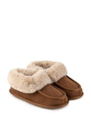 Totes Isotoner Ladies Real Suede moccasin Bootie