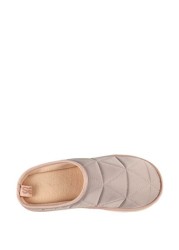 Totes Ladies Quilted  Mule Slippers