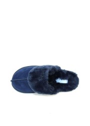 Lunar Blue Rapsody Suede Slippers