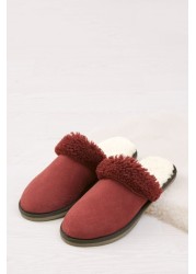 Celtic & Co Red Ladies' Turnback Mules