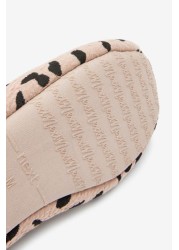 Animal Print Ballet Slippers