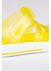 Igor Yellow Star Jelly Sandals