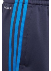 adidas Black Performance 3 Stripe Shorts