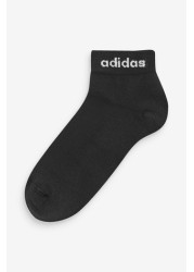 adidas Kids Linear Logo Ankle Socks Three Pack