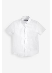 Oxford Shirt (3-16yrs) Short Sleeve