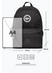 Hype. Black Midi Backpack