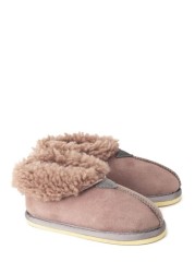 Celtic & Co Kids Pink Sheepskin Slippers