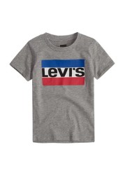 تي شيرت رياضي رمادي بشعار من Levi's®