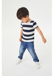 Five Pocket Jeans With Stretch (3mths-7yrs) Regular Fit