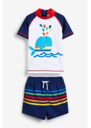 2 Piece Rash Vest And Shorts Set (3mths-7yrs)