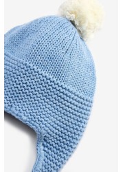 The Little Tailor Mid Blue Trapper Hat