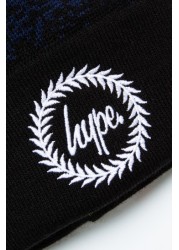 Hype. Blue Speckle Fade Knitted Beanie