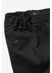 School Formal Straight Trousers (3-17yrs) Pull-On Waist