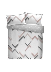 Appletree Fractured Lines Duvet Cover and Pillowcase Set