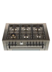 Bertazzoni Master Series Freestanding 6-Burner Gas Cooker, MAS1006GGVLXE (100 x 60 x 85 cm)