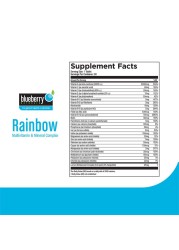 Blueberry Naturals Rainbow Multivitamin Tablets 30&#039;s B3983