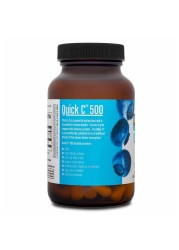 Blueberry Naturals Buffered Quick C 500 mg Vegetarian Capsules 60&#039;s B0128