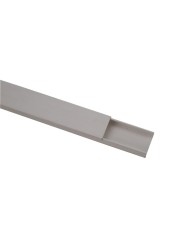 Mkats Self-Adhesive Floor Trunking (32 mm x 2 m, White)