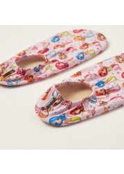 Slipstop Mermaid Print Slip-On Shoes